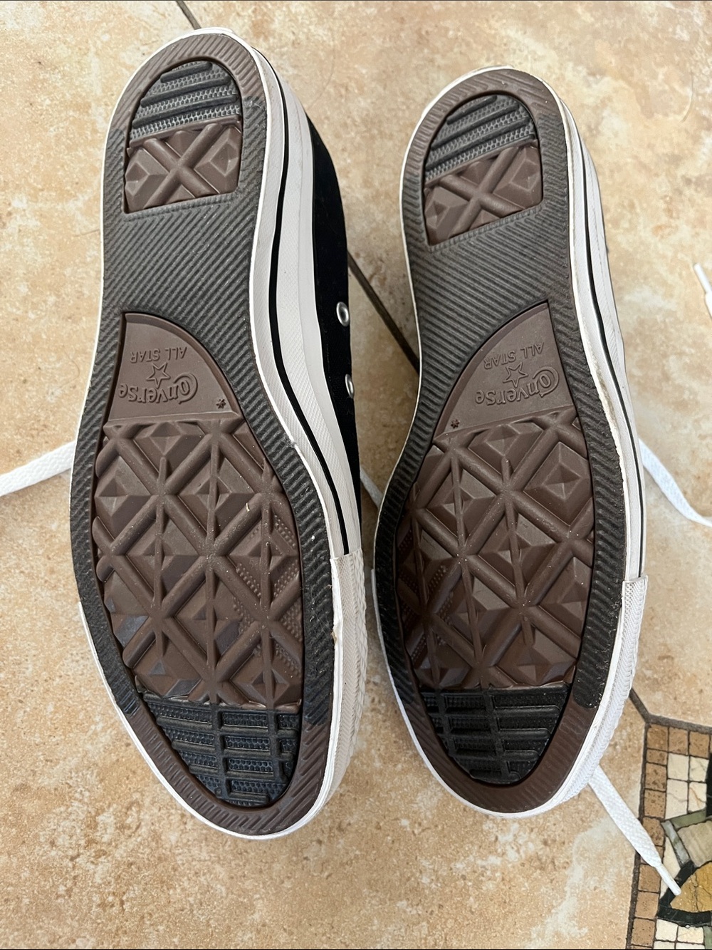 Converse Black and White Low-Top Canvas Sneakers - Picture 2 of 3
